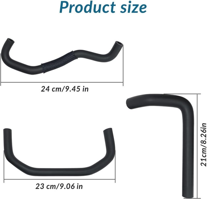 QFISH 3PCS Breather Hoses with PCV Valve Compatible with Nissan Frontier Pathfinder Xterra NV 1500 2500 3500 Replace 11823-EA20A 11826-ZL80B 11826-EA200 11810-6N202 - Image 4